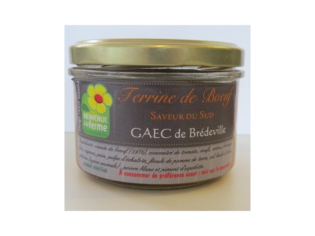 Terrine de bœuf GAEC de Brédeville