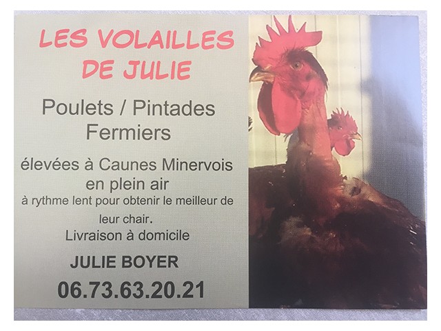 Les volailles de julie